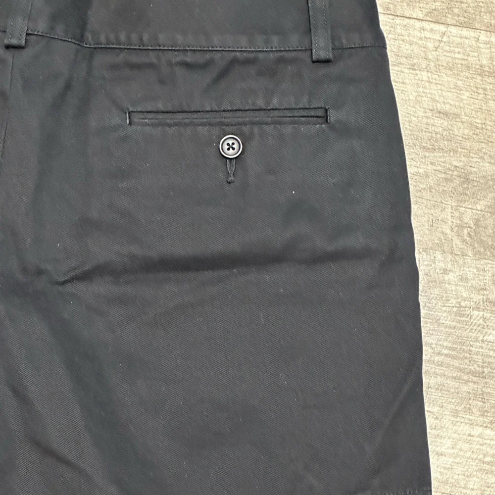 Women’s Banana Republic 10 Medium Black Twill Shorts High Rise 3 Pockets EUC